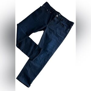 HUGO BOSS Men JEANS Black Label‎ MAINE Reg fit dark BLUE 36x32 (38x29) Stretch